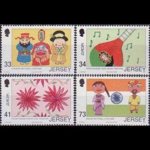 JERSEY 2006 - Scott# 1203-6 Multiculturalism Set of 4 NH