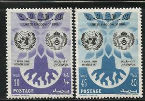 Libya # 187-8, Mint Hinge. CV $ 2.35