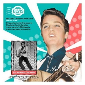 Marshall Islands 2018 - Elvis Presley's Life S/S - Scott #1188 MNH