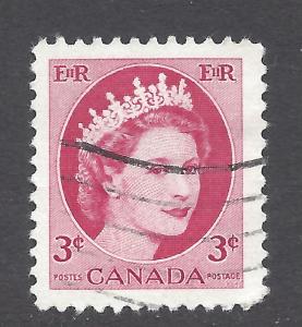 Canada 1954 #339 Used