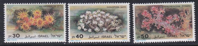 Israel #932-934 MNH