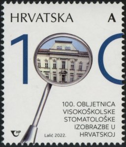 Croatia 2022 MNH Stamps Scott 1285 Health Medicine Dentist