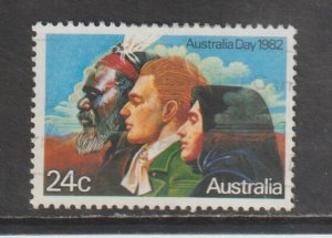 SC820 1982 Australia Australia Day used