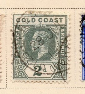 Gold Coast 1913-16 Early Issue Fine Used 2d. NW-218730