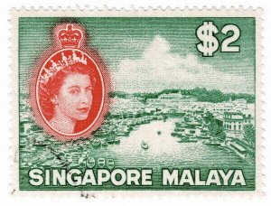 (I.B) Singapore Postal : Singapore River $2 (SG 51)