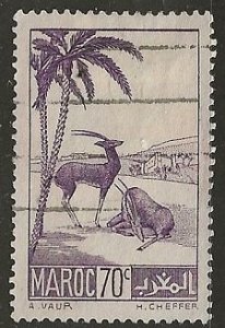 French Morocco ^ Scott # 161 - Used