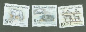 Greenland #262-264  Single (Complete Set)