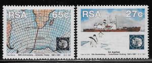 SOUTH AFRICA SC# 814-15   FVF/MOG 1991