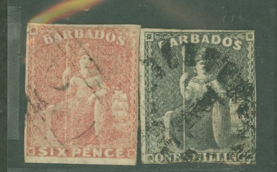 Barbados #8-9 Used