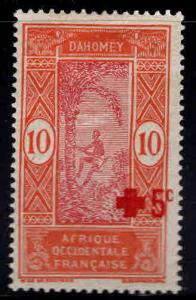 Dahomey Scott B1  MH* 1915 Red Cross stamp