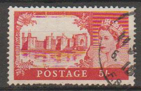 Great Britain SG 537a Used De La Rue Printing
