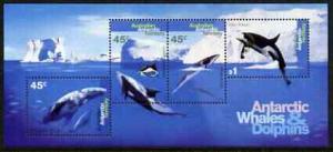 Australian Antarctic Territory 1994 Whales & Dolphins...