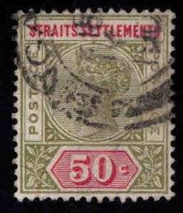 Straits Settlements Scott 87 Used