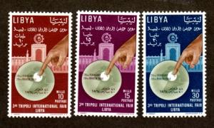 Libya # 240-242 Mint!