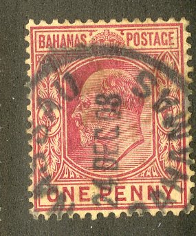 BAHAMAS 37 USED SCV $3.25 BIN $1.50 ROYALTY