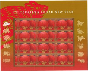 Scott #4221 Lunar New Year (Rat) Sheet of 12 Stamps - MNH