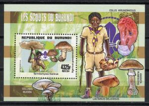 BURUNDI Scouts Mushroom Flora  SB102