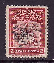 Newfoundland-Sc#86-2c Map-used-id#10-1908-