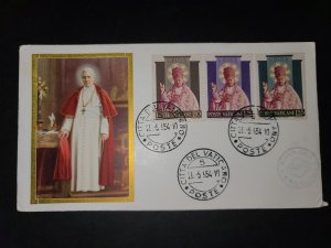 Vatican Cover Bundle FDC's & Others W/ Cachet (6)