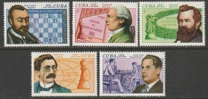 Cuba 1976 Sc 2042-6 set MNH**