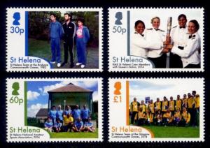 St. Helena Sc# 1093-6 MNH Commonwealth Games