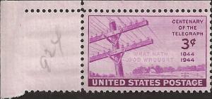 # 924 MINT NEVER HINGED TELEGRAPH