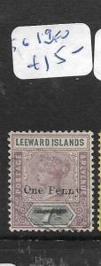 LEEWARD ISLANDS  (PP1406B)  QV  1D/7D  SG 18    VFU