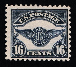 AFFORDABLE GENUINE SCOTT #C5 F-VF MINT OG NH 1923 DARK BLUE AIR MAIL 100% SOUND