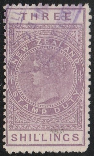 New Zealand #AR3 Used Single Stamp cv $25 (U2)