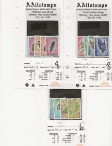 Laos 122//177, C54-55 Flora + Fauna MLH VF 1966-68 SCV $22.30* (jr)