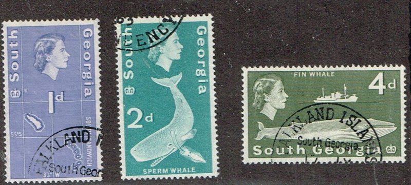 South Georgia  1963  2-3,6   Used