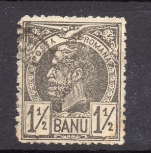 Romania 1885 Carol Early Issue Fine Used 1.5b. 178110