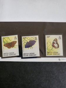 Stamps British Indian Ocean Territory 148-50 never hinged