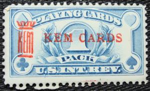 US #RF28B MNH Single, GD, Playing Cards L9