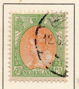 Netherlands 1917-21 Early Issue Fine Used 40c. 253243