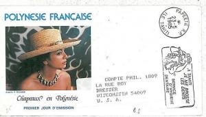 DENTISTRY DENTAL POSTAL HISTORY: COVER FRENCH POLYNESIA