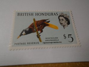 Birds    British Honduras  #  178  MNH