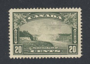 Canada  Mint Stamp #225-20c Niagara Falls MGD VF Guide Value=$20.00