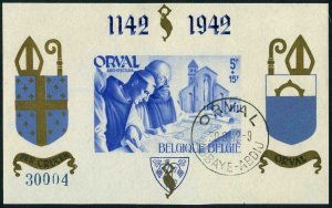 Belgium B304 var 1942,CTO.Mi Bl.III/I. Restoration of Orval Abbey,1942