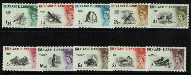 Falkland Islands SG# 193-202, Mint Hinged - S4120