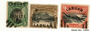 Labuan #69, 80-1 used