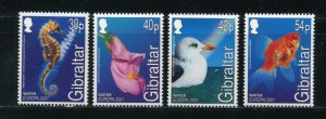 Gibraltar 871-874 Water, Marine Life Stamp Set MNH 2001 Europa