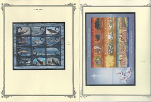 Aitutaki Collection 2012 to 2013 on 6 Scott Specialty Pages, Mint NH Sets