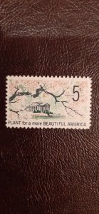 US Scott # 1318; 5c Plant for a Beautiful America, from 1966; MNH, og, F/VF