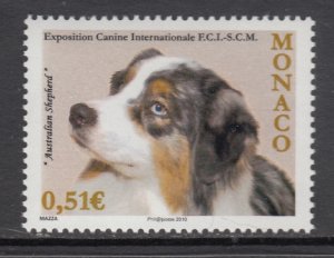 Monaco 1580 Dog MNH VF