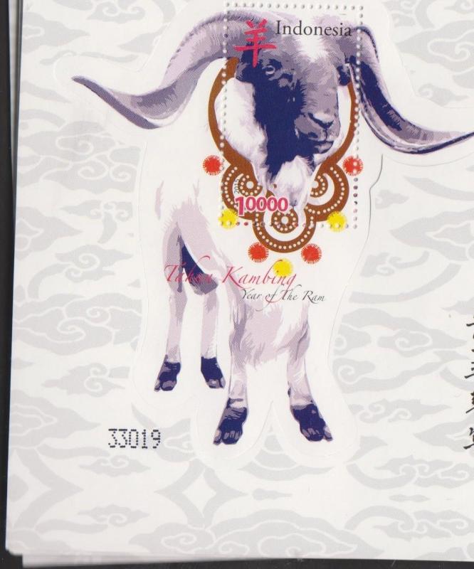 V. eb O) 2010 INDONESIA, TAHUM KAMBING, YEAR OF THE RAM,