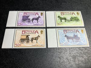 Bermuda Scott 532-35 MNH