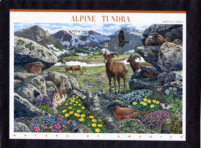 4198 Alpine Tundra, MNH sheet/10