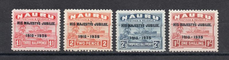 Nauru - SG# 40 - 43 MH  /  Lot 0718017