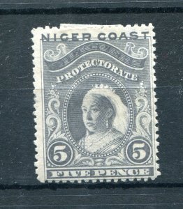 NIGERIA NIGER COAST PROTECTORATE SG 49 VERY FINE MH